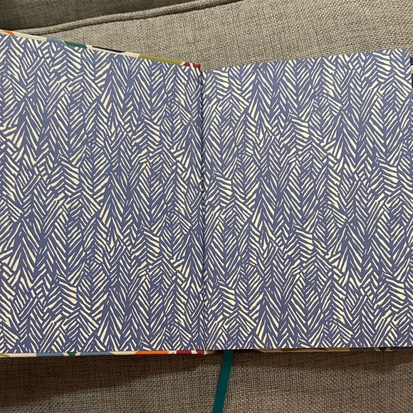 Tabitha Multicolor Leaf Pattern Journal - Picture 3 of 4